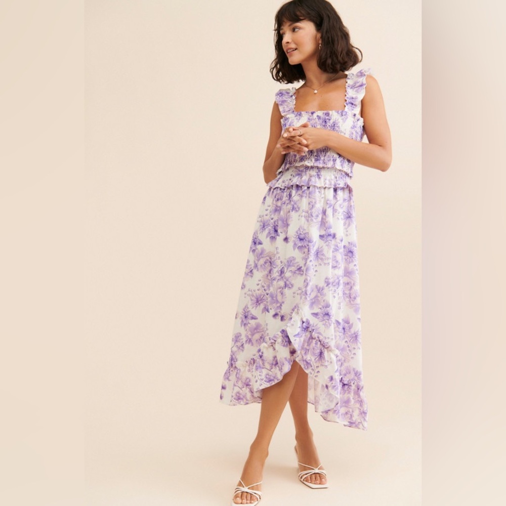 Anthropologie Especia Elaine Midi Dress